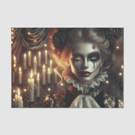 Mesmerizing Gothic Harlequin Decoupage