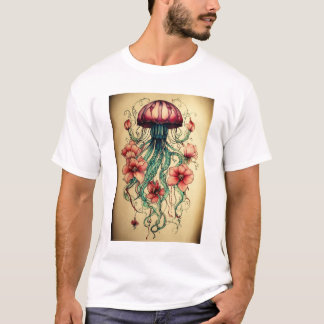 "Mesmerizing Jellyfish Design | Oceaninspirerad ko T Shirt