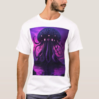Mesmerizing Jellyfish–Mysterious Underwater World T Shirt