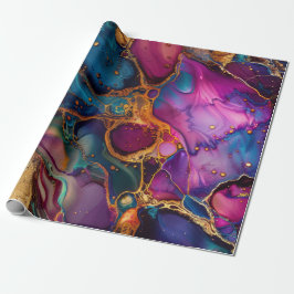 Mesmerizing Medley Wrapping Papper Presentpapper