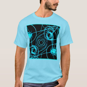 Mesmerizing Neon Mönster Art T Shirt