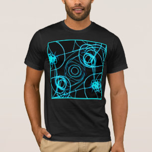 Mesmerizing Neon Mönster Art T Shirt