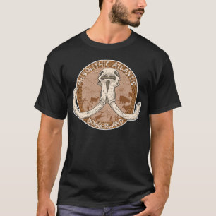 Mesolithisk atlantis Doggerland Mammoth Tusks T Shirt