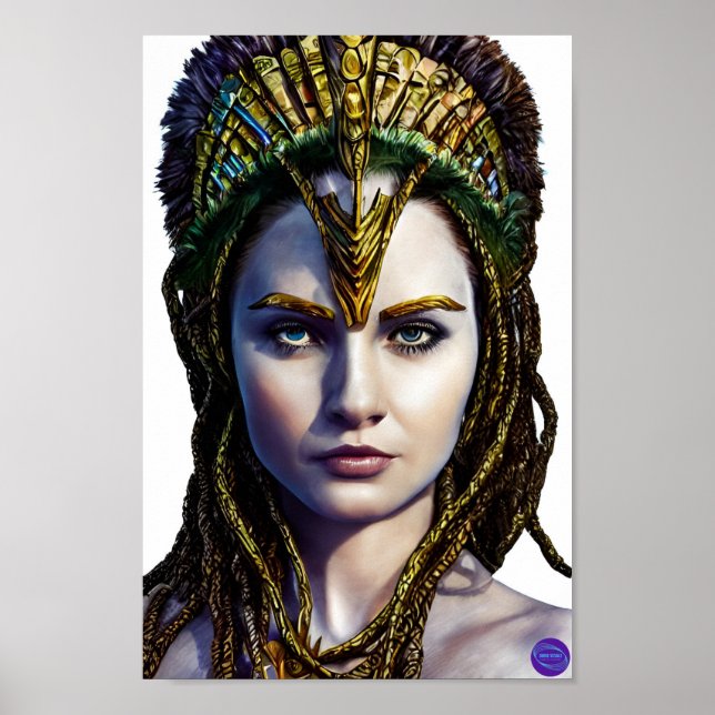 MESOPOTAMIAN QUEEN POSTER (Framsidan)