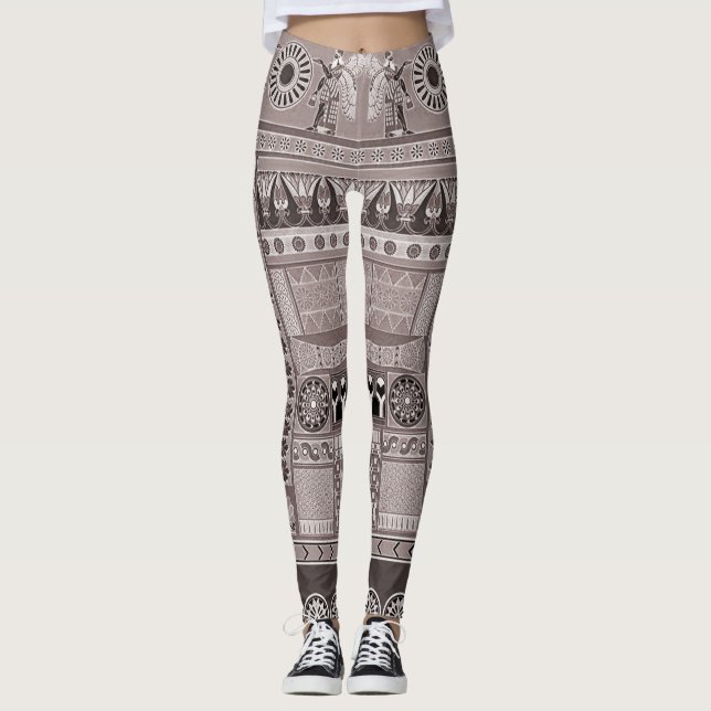 Mesopotamiansk konst leggings (Framsida)