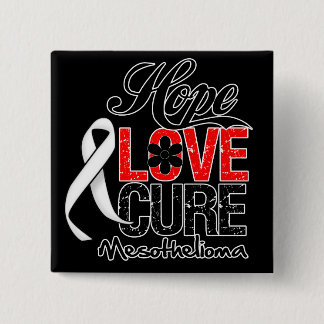 Mesotelioma Hope Kärlek Cure Knapp