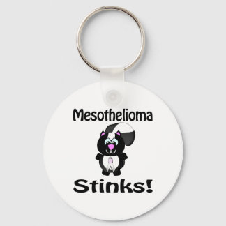 Mesotelioma Stinks Skunk Awareness Design Nyckelring
