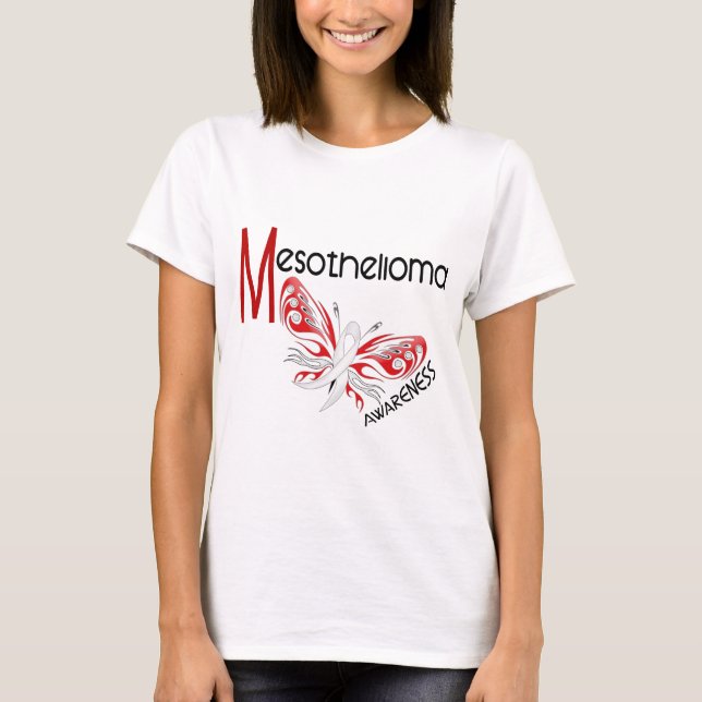 Mesotheliomafjäril 3,1 t-shirt (Framsida)