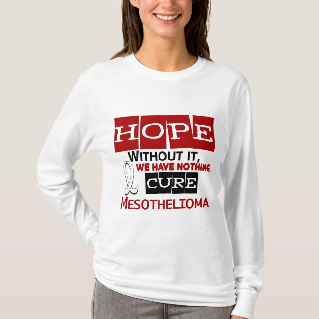 MesotheliomaHOPP 2 T Shirt (Framsida)