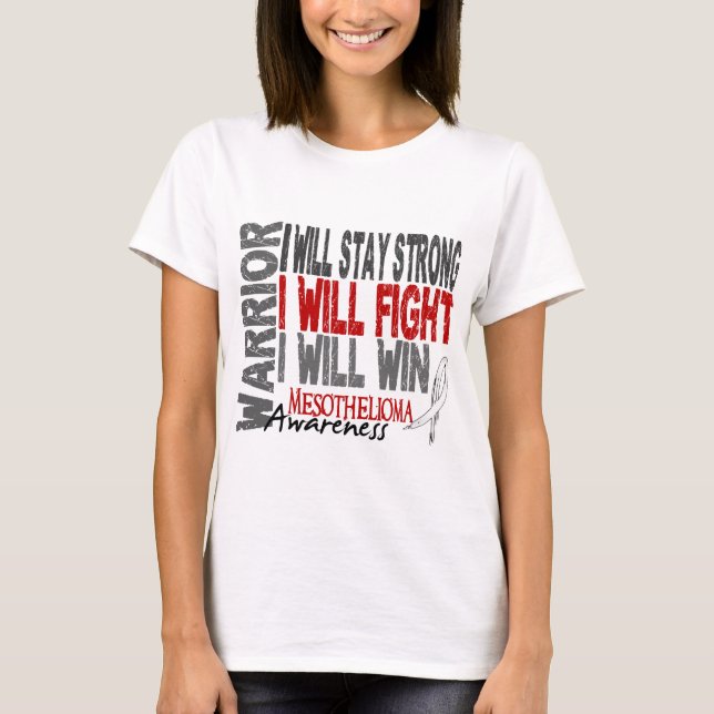 Mesotheliomakrigare T Shirt (Framsida)