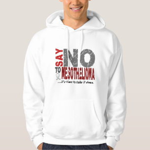 MesotheliomaNÅGOT ATT SÄGA INTE Sweatshirt Med Luva
