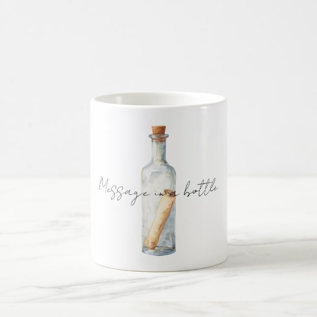 Message in a Bottle Kaffemugg (Center)