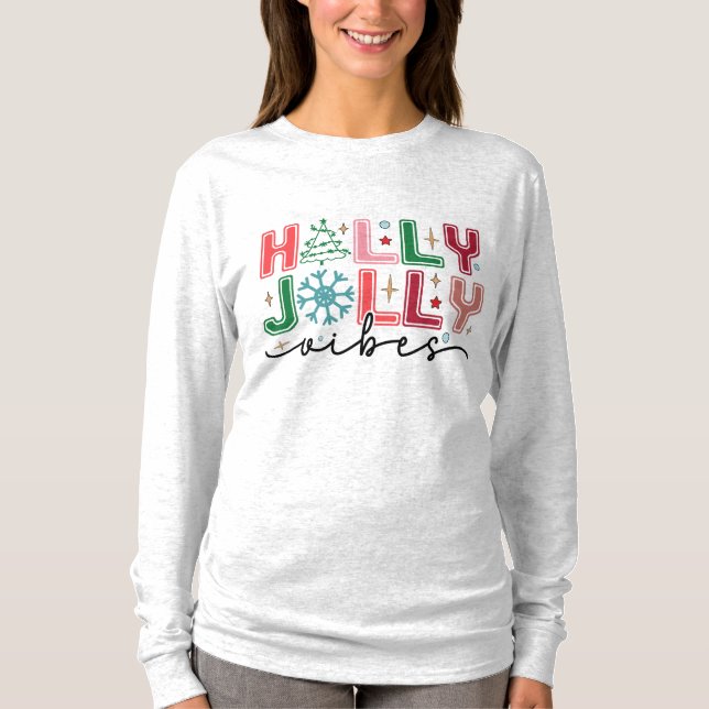 Message to Santa Claus T Shirt (Framsida)