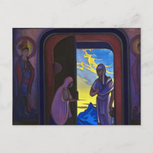 Messenger, 1946 av Nicholas Roerich Vykort