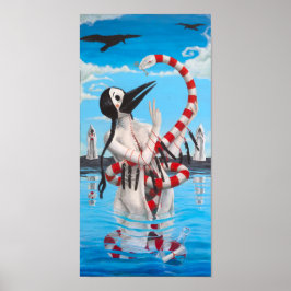 "Messenger" av Christiane Cegavske Poster