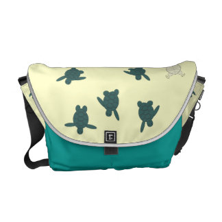 Messenger bag för babyhavssköldpadda