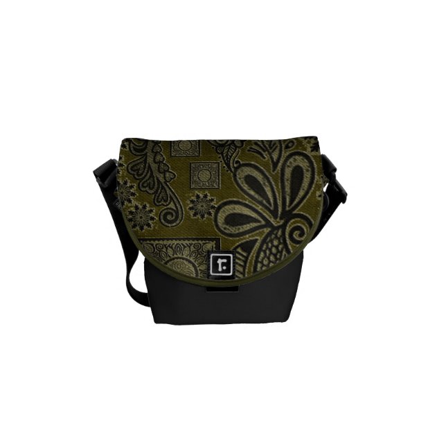 Messenger bag för kortkort nolla för (Framsidan)