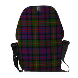 Messenger bag för pläd för klanCarnegie Tartan