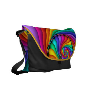 Messenger bag för regnbågeStitchery gay pride LGBT