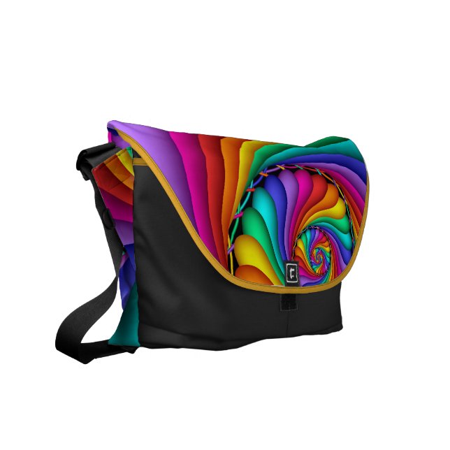 Messenger bag för regnbågeStitchery gay pride LGBT (Vänstra Framsidan)
