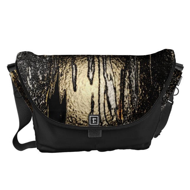 MESSENGER BAG FÖR RICKSHAW FÖR AFTONGLÖD HÄRLIG (Framsidan)