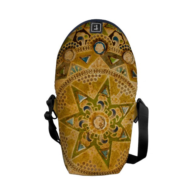 Messenger bag för stjärnaFrescoRickshaw (Öppen Baksida)