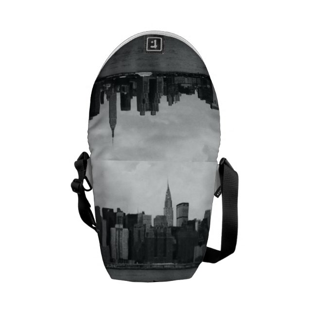 Messenger bag - New York horisont (Öppen Baksida)