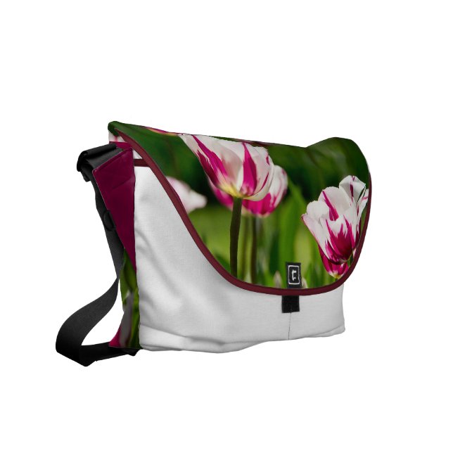 Messenger bag * tulpan - 02 (Vänstra Framsidan)