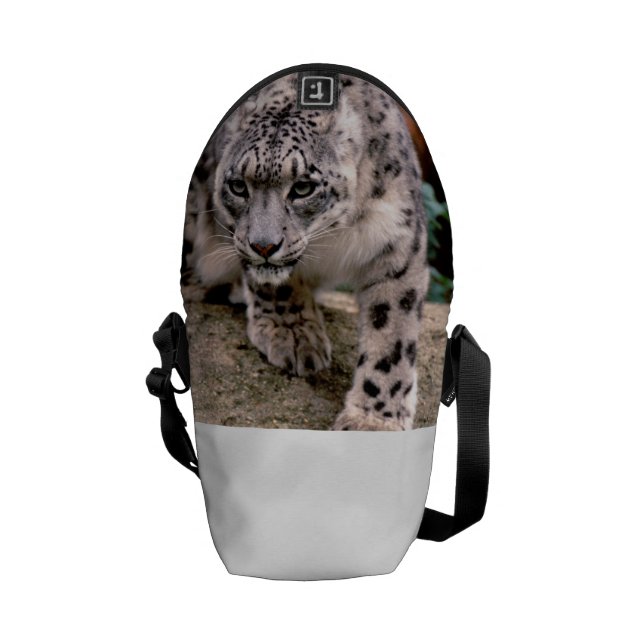 Messenger bagsnöleopard kurir väska (Öppen Baksida)