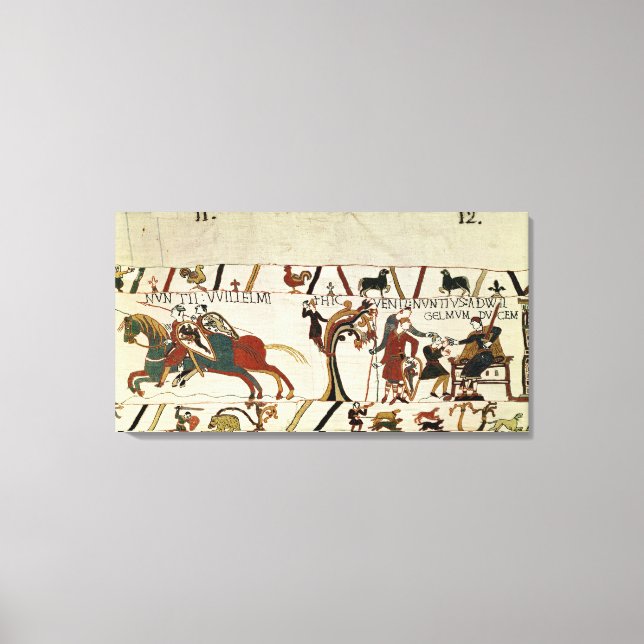Messenger från Duke William till Guy de Canvastryck (Framsida)