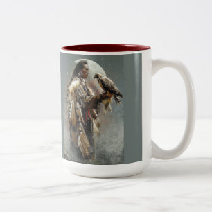 Messenger - Kaffe Mugg, Kopp, Beverage Två-Tonad Mugg