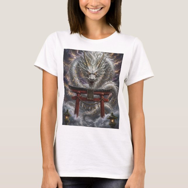 Messenger of God at the Shrine of God T Shirt (Framsida)