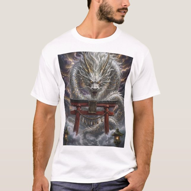 Messenger of God at the Shrine of God T Shirt (Framsida)