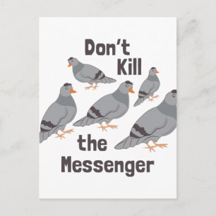 Messenger Pigeon Vykort
