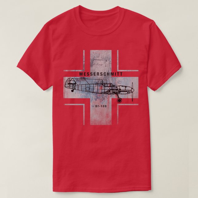 Messerschmitt 1 t shirt (Design framsida)