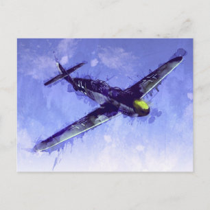 Messerschmitt Bf 109 Vykort