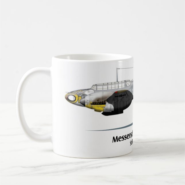 Messerschmitt Bf-110 - Batalha de Stalingrado Kaffemugg (Vänster)