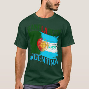 Messi argentina fläkt bangladesh t shirt