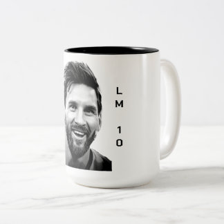 messi LM 10 Två-Tonad Mugg