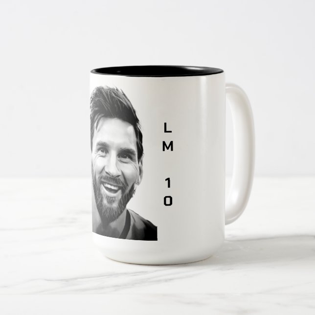 messi LM 10 Två-Tonad Mugg (Framsida höger)