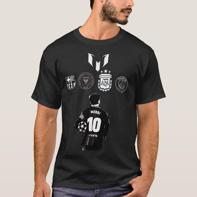 Messi-tröja T Shirt (Framsida)