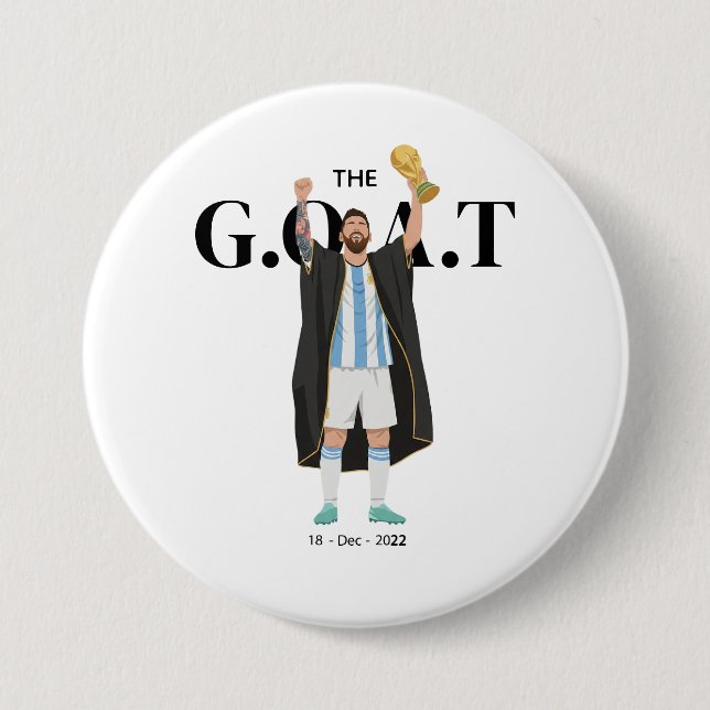 Messi VM-mästare  Knapp (Framsida)