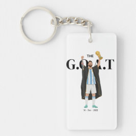 Messi World Cup Champion  Nyckelring