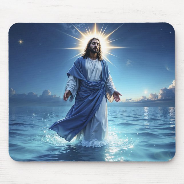 Messiah Jesus Kristus skonst för frid Musmatta (Framsidan)
