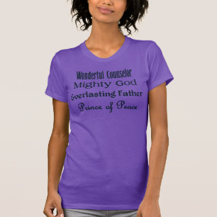 Messiah på Lila T Shirt