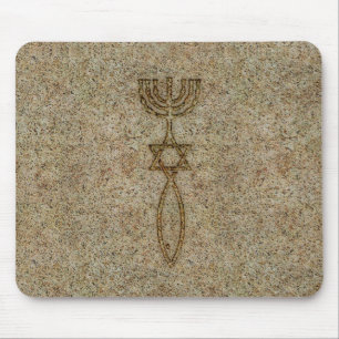 Messianic försegla stenen Mousepad Musmatta