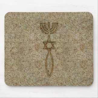 Messianic försegla stenen Mousepad Musmatta
