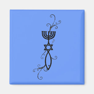 Messianic symbol magnet