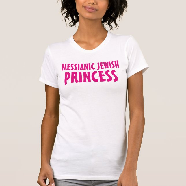 Messianiska judiska Princess T-shirts (Framsida)