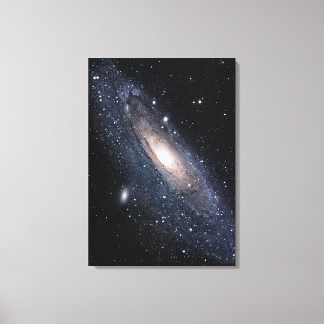 Messier 31, Underbara Galaxy i Andromeda Canvastryck (Framsida)